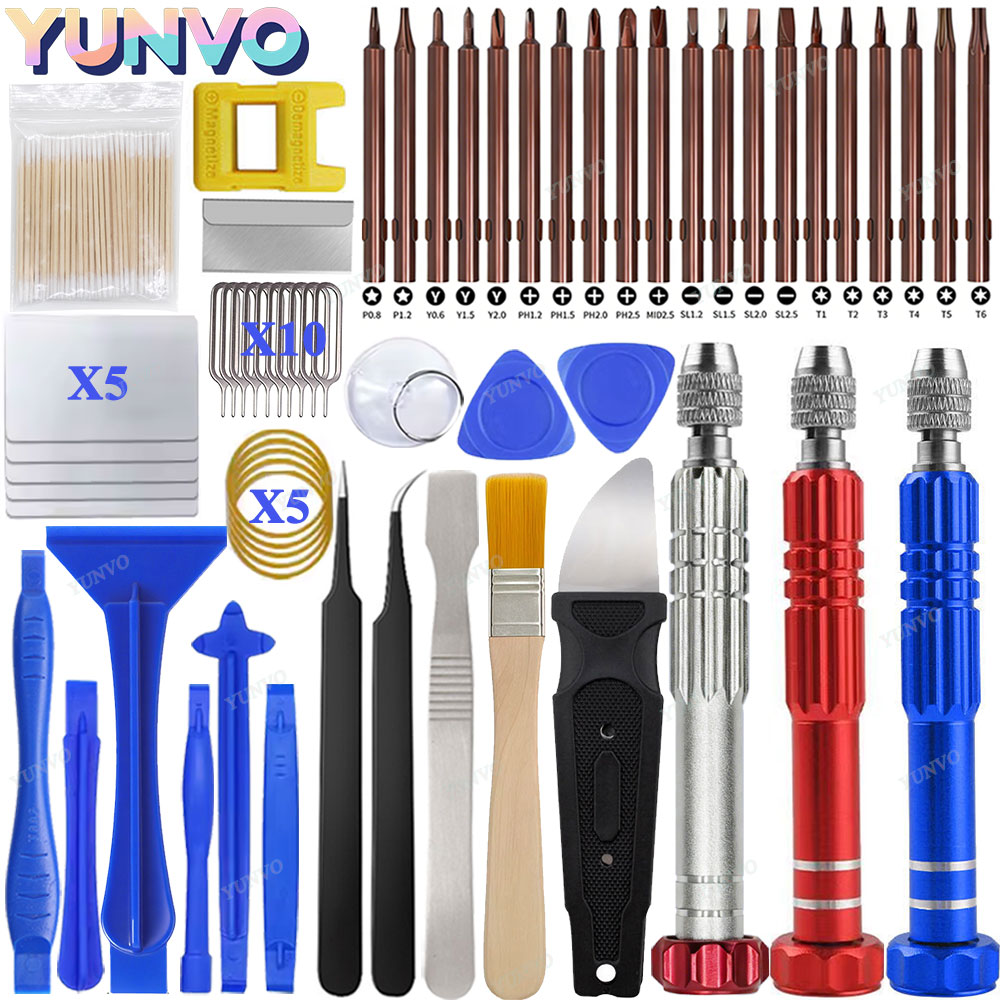 Phone Opening Tool - Zestaw precyzyjnych śrubokrętów 58 w 1,