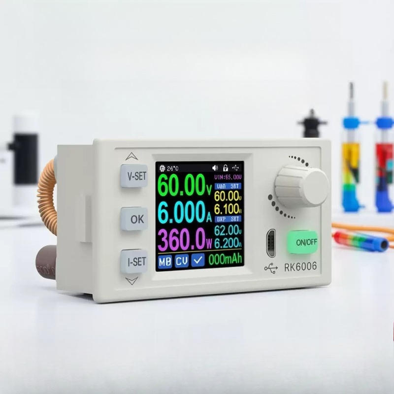 Electronics Repair Hobby - Regulowany cyfrowy stabilizator napięcia i prądu